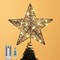 Christmas Star Tree Topper with 8 Lighting Modes (	J-black) 	20 cmx 6cm x 25 cm